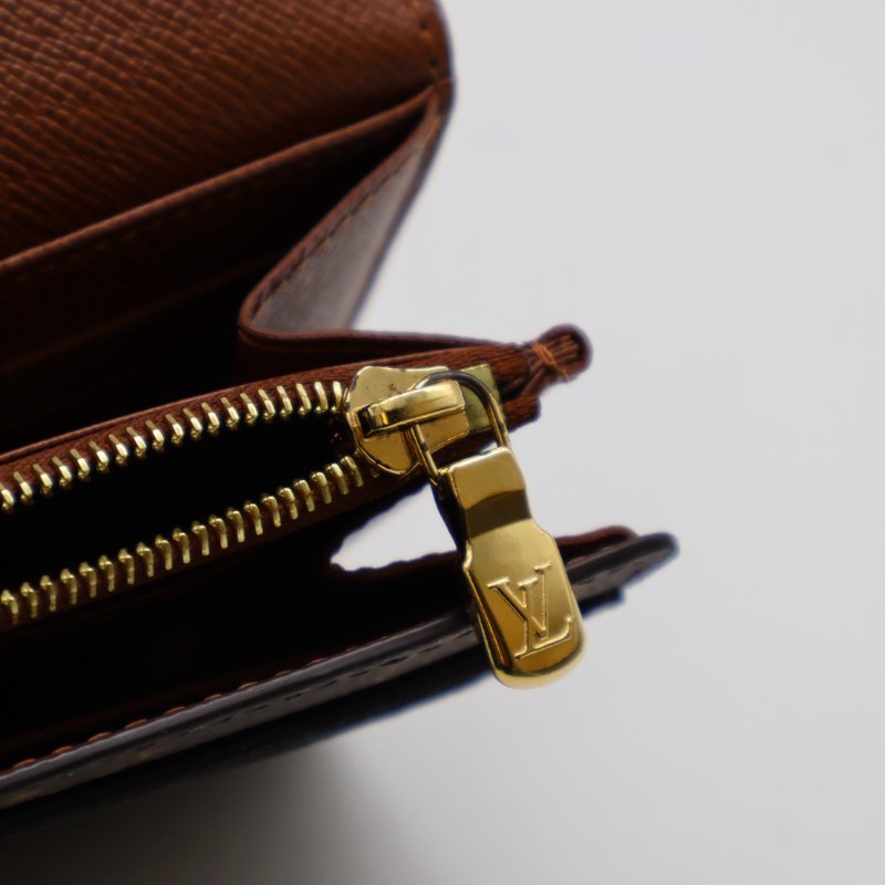 LOUIS VUITTON Sarah翻蓋長夾 - 棕-8