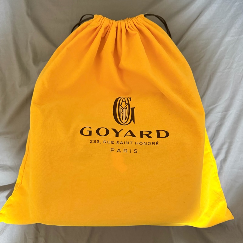 Goyard HOBO 黑棕 黃色蝴蝶 99新-1