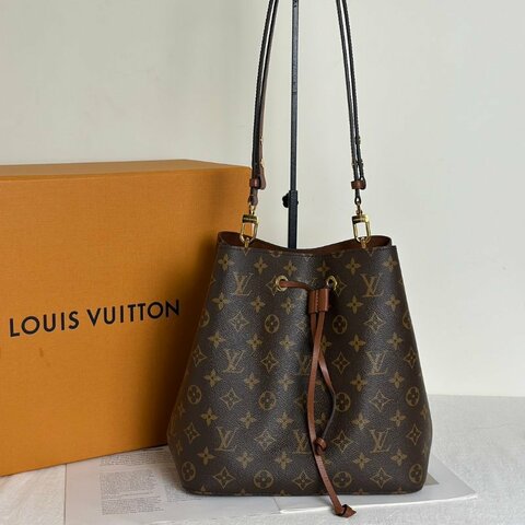 LOUIS VUITTON Neonoe水桶包 - MM棕