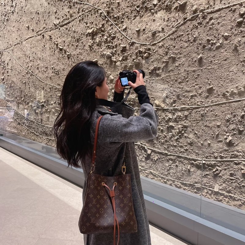 LOUIS VUITTON Neonoe水桶包 - MM棕-1