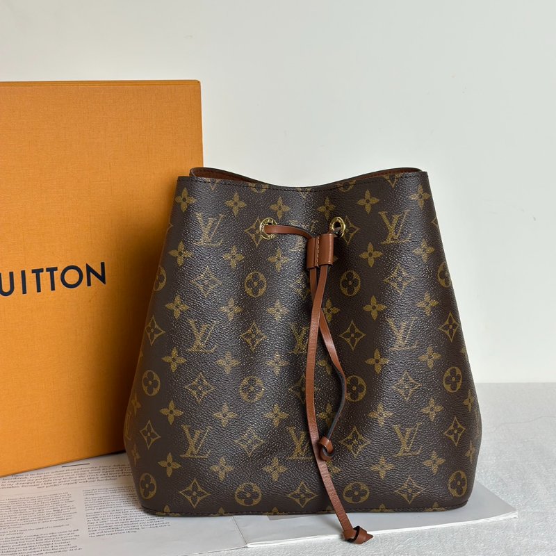 LOUIS VUITTON Neonoe水桶包 - MM棕-2