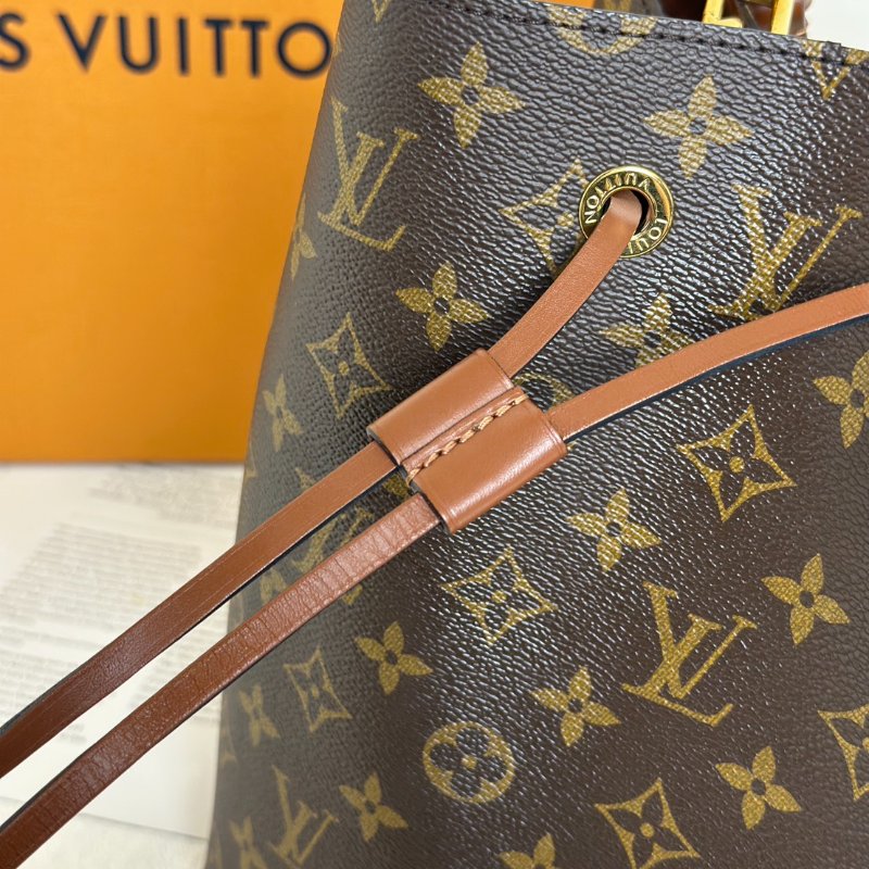 LOUIS VUITTON Neonoe水桶包 - MM棕-5