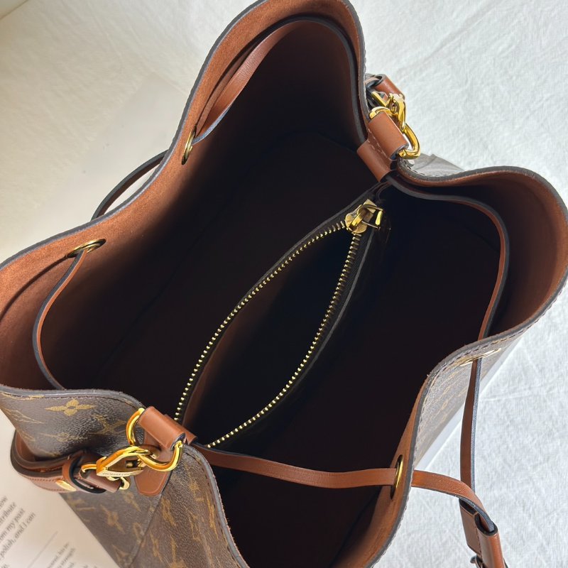 LOUIS VUITTON Neonoe水桶包 - MM棕-6