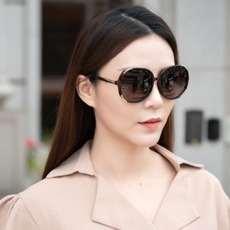 CHLOE太陽眼鏡(咖啡色)-6