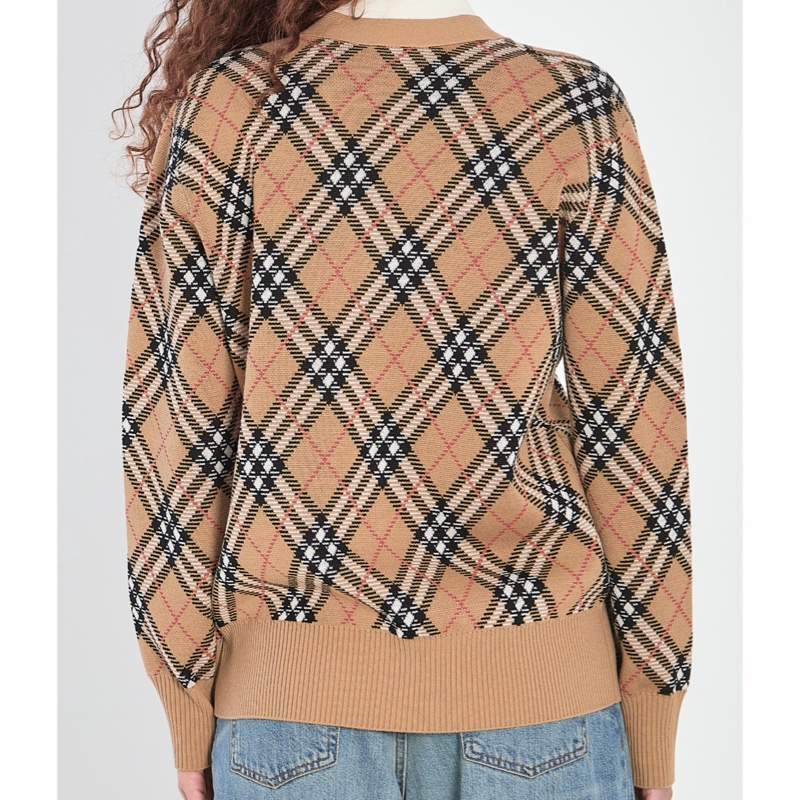 Burberry 女士 格紋開襟衫XXS XS S M L XL碼-3
