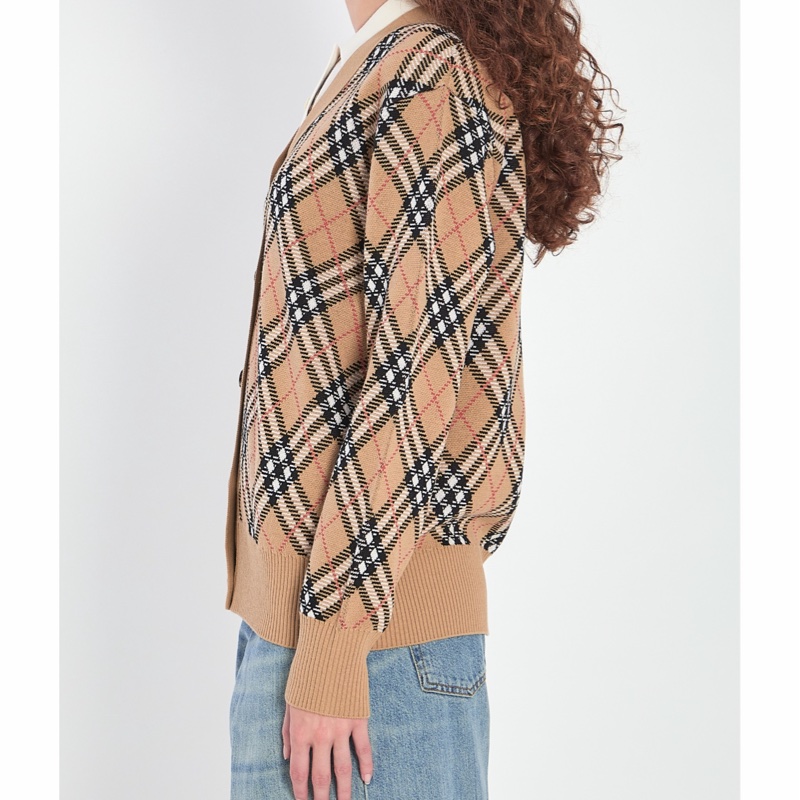 Burberry 女士 格紋開襟衫XXS XS S M L XL碼-4