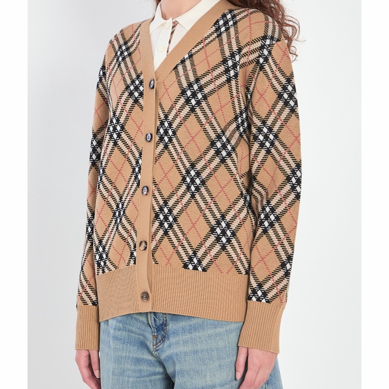 Burberry 女士 格紋開襟衫XXS XS S M L XL碼-5