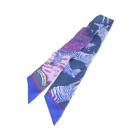 HERMES 絲質Twilly絲巾