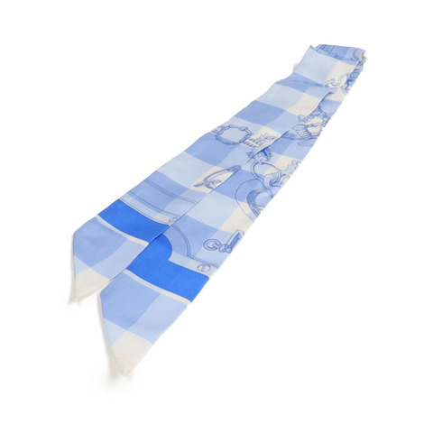 HERMES 絲質Twilly絲巾