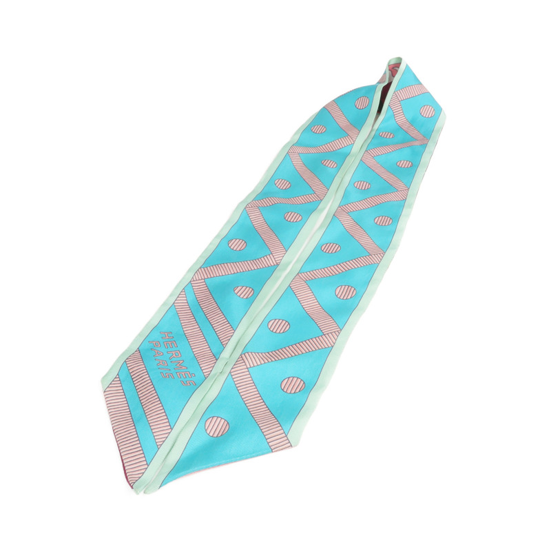 HERMES 絲質Twilly絲巾-2