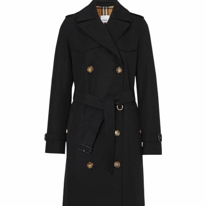 Burberry 女士 Trench雙排扣風衣UK-4碼-0