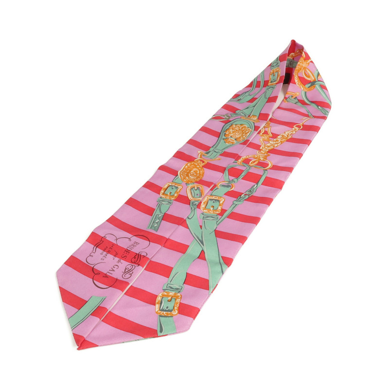 HERMES 絲質Twilly絲巾-2