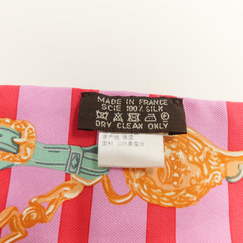 HERMES 絲質Twilly絲巾-6