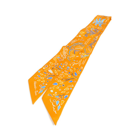 HERMES 絲質Twilly絲巾
