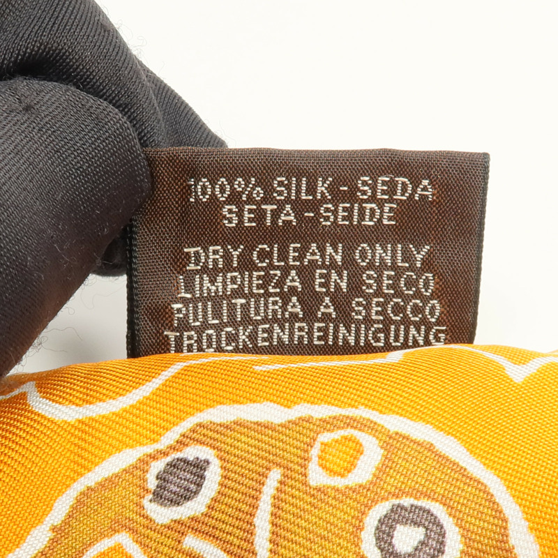 HERMES 絲質Twilly絲巾-7