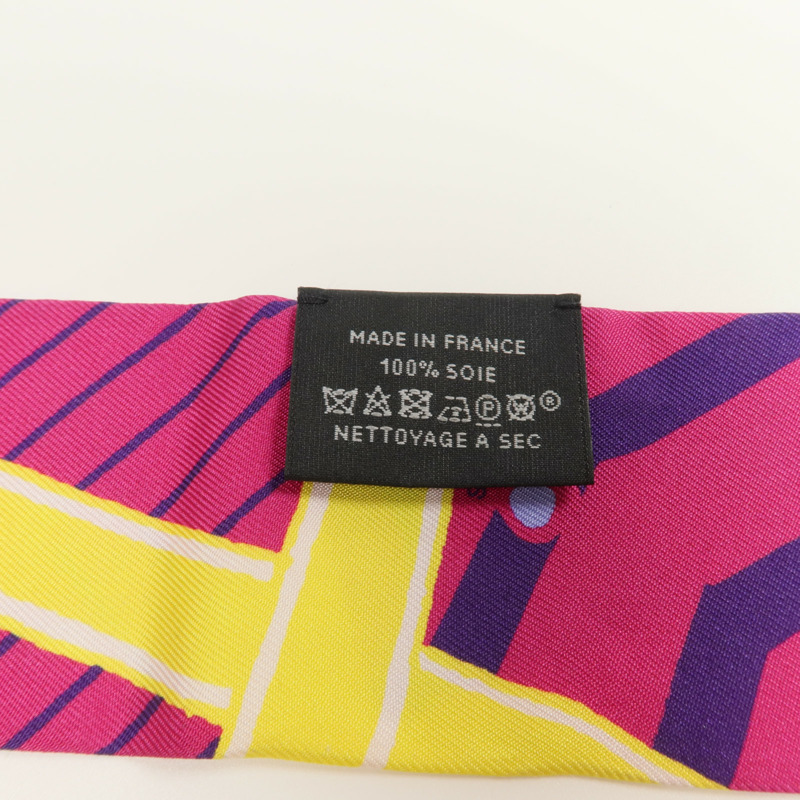 HERMES 絲質Twilly絲巾-6