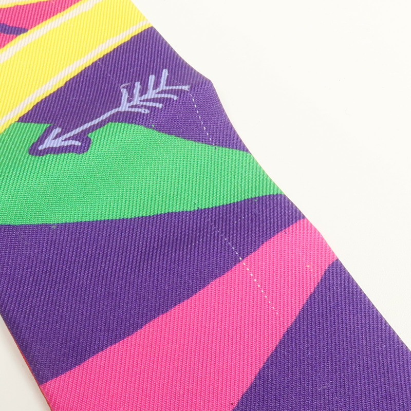 HERMES 絲質Twilly絲巾-8