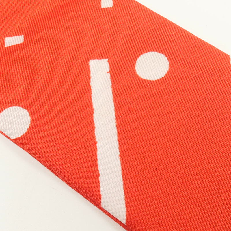 HERMES 絲質Twilly絲巾-10