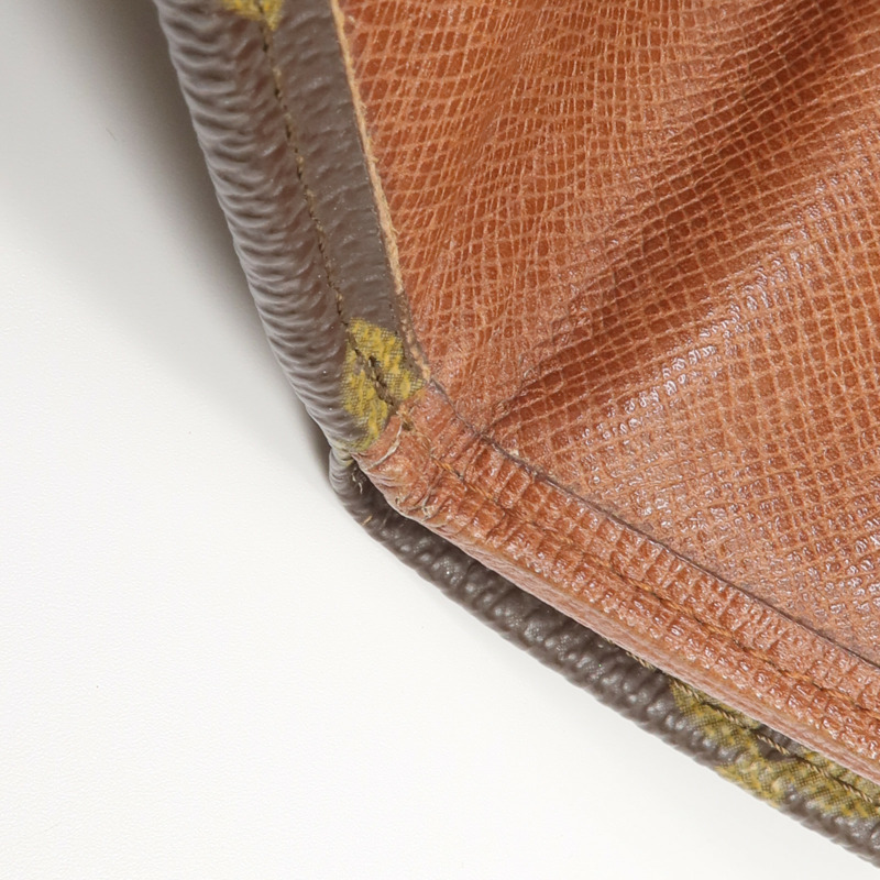 LOUIS VUITTON Monogram Porte Monnaie Carte Credit金扣錢包-14