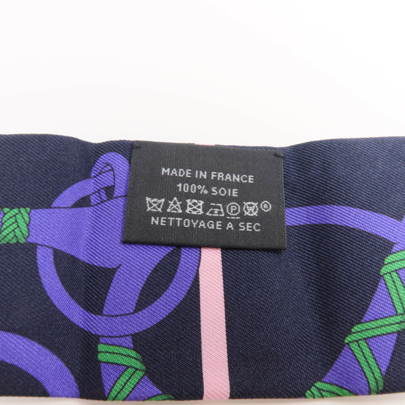 HERMES 絲質Twilly絲巾-6