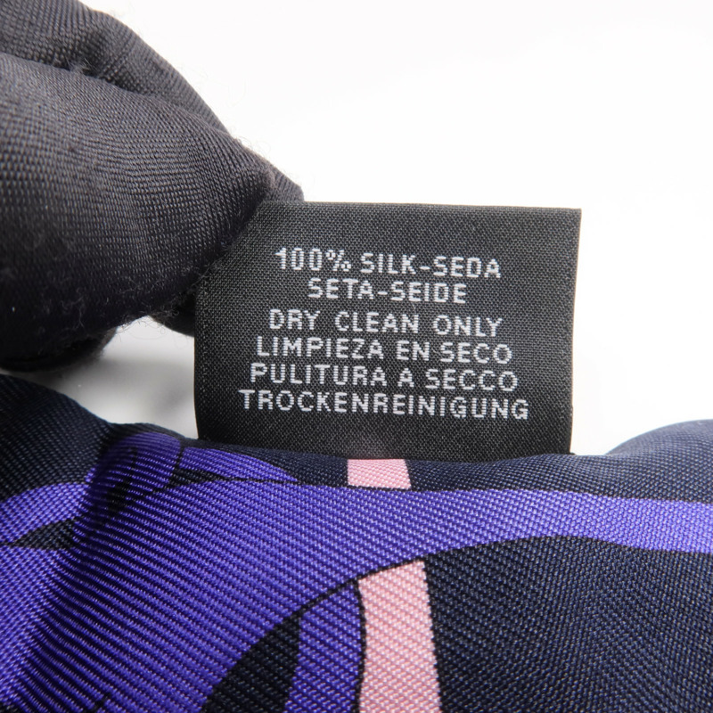 HERMES 絲質Twilly絲巾-7