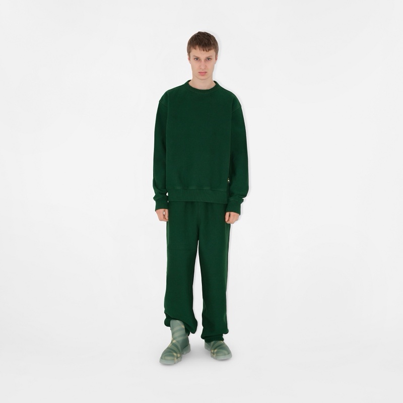 Burberry 男士 圖案標識束口運動褲XS S M L XL XXL碼模特身高 186 CM，穿著 M 碼-7