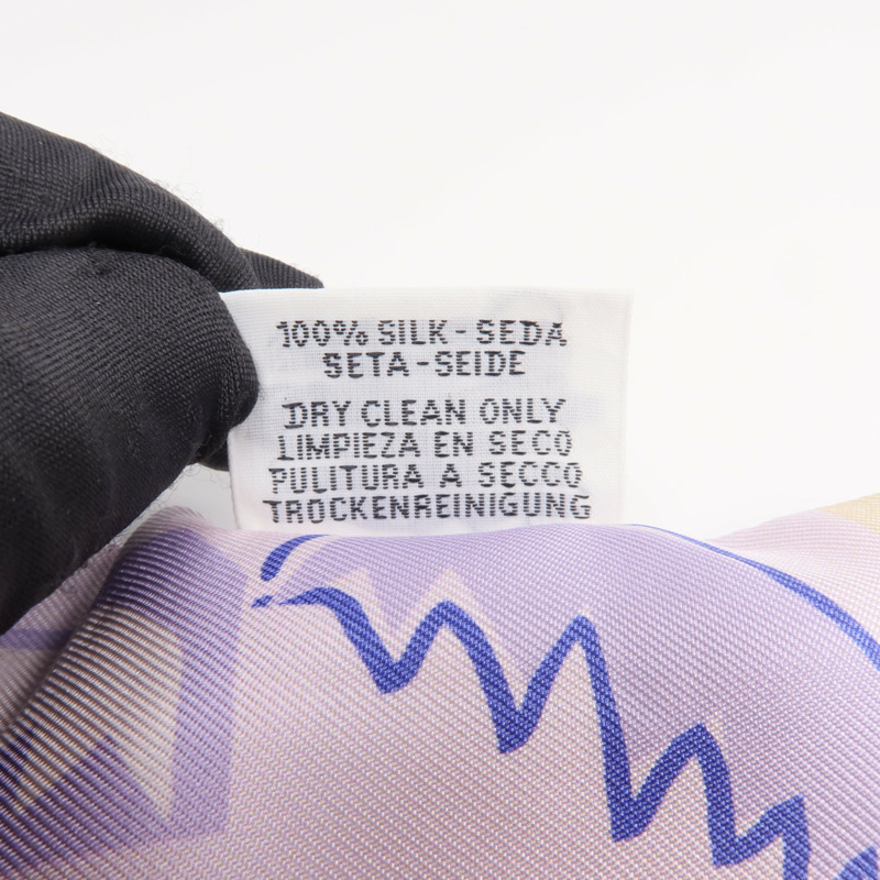 HERMES 絲質Twilly絲巾-7