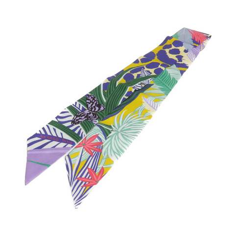 HERMES 絲質Twilly絲巾