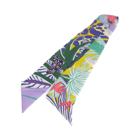 HERMES 絲質Twilly絲巾