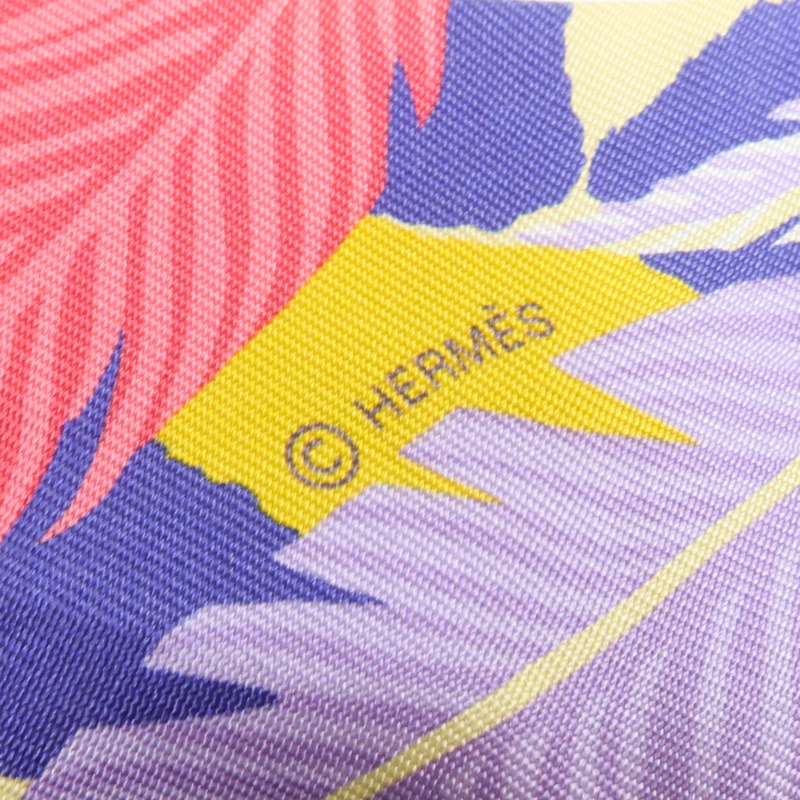 HERMES 絲質Twilly絲巾-5