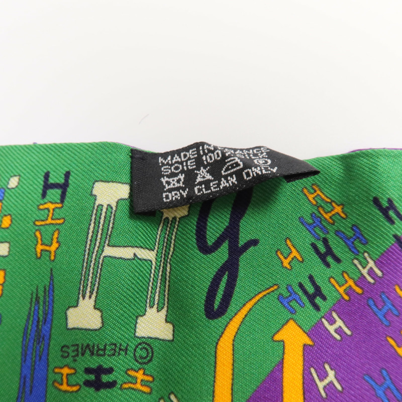 HERMES 絲質Twilly絲巾-6