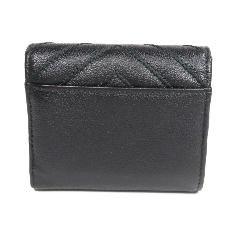 CHANEL 牛皮皮革Wallet金扣錢包-1