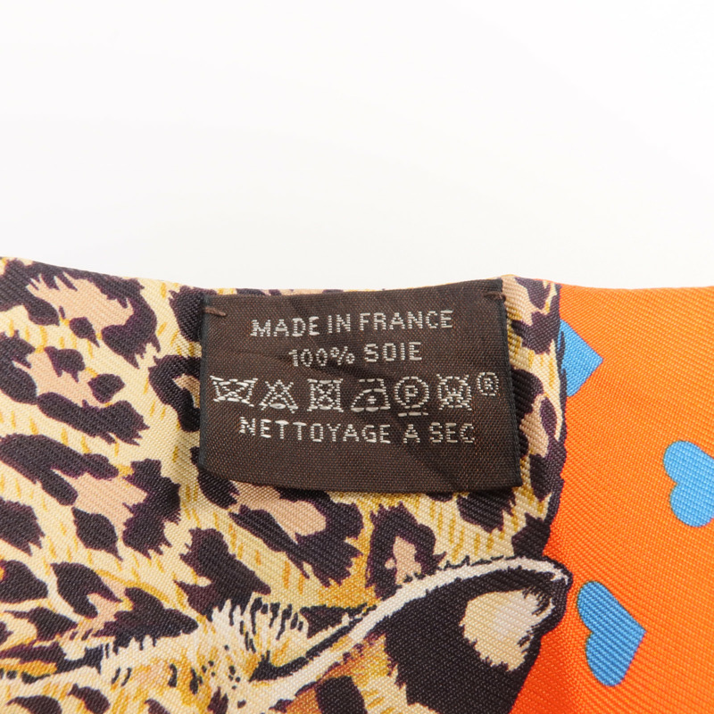 HERMES 絲質Twilly絲巾-6