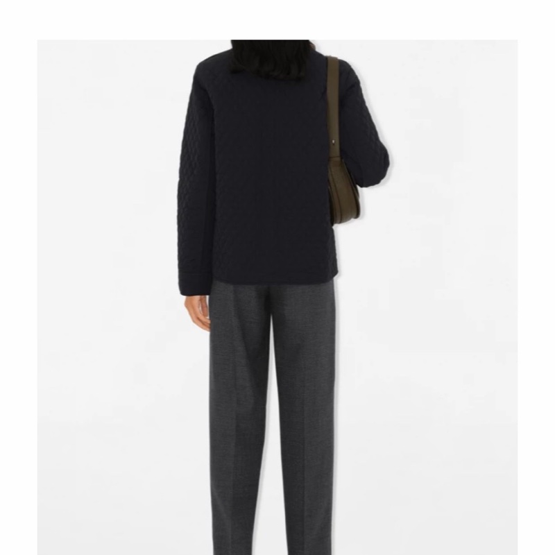 Burberry 女士 雙面絎縫棉服XS S M碼-3