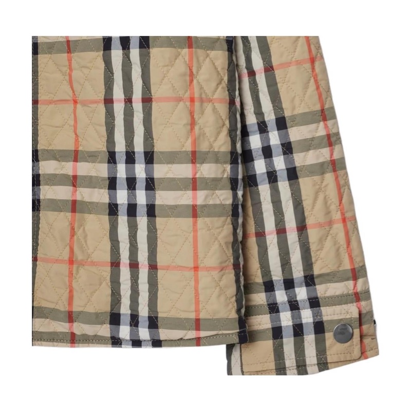 Burberry 女士 雙面絎縫棉服XS S M碼-5