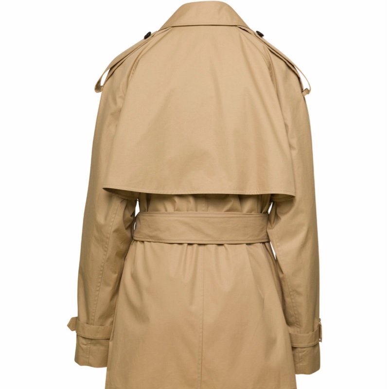 Burberry 女士 長袖雙排扣風衣UK-6-1