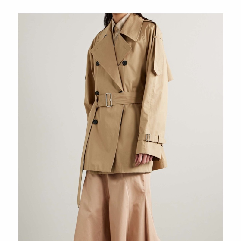 Burberry 女士 長袖雙排扣風衣UK-6-3
