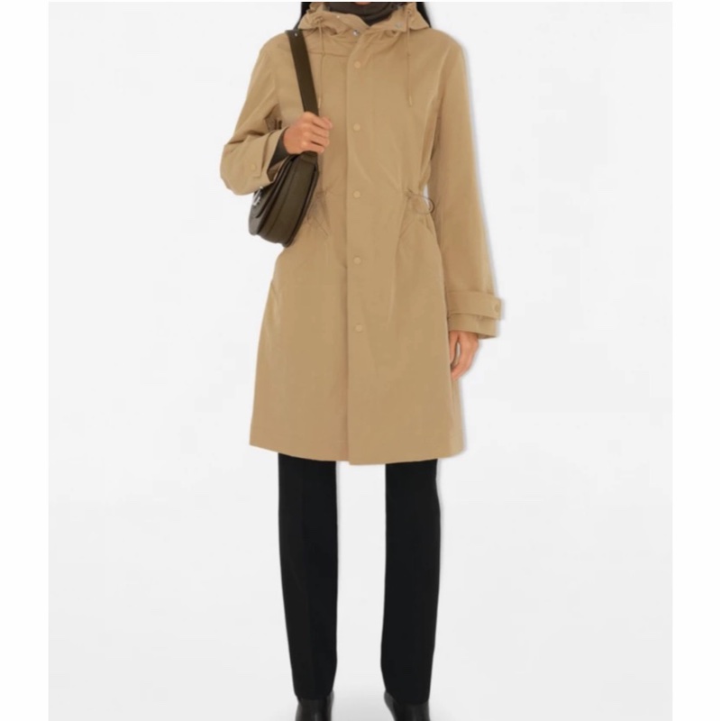 Burberry 女士 棉質兜帽大衣XXS XS S M L XL碼-1