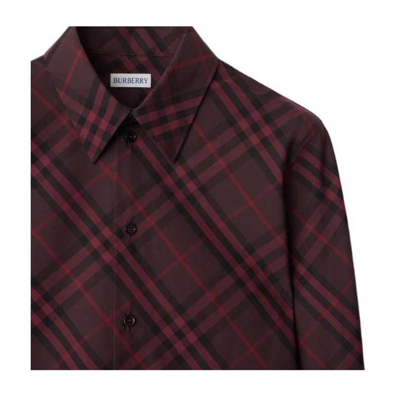 Burberry 女士 修身格紋棉質襯衫UK-6 UK-8 UK-10 UK-12碼-5