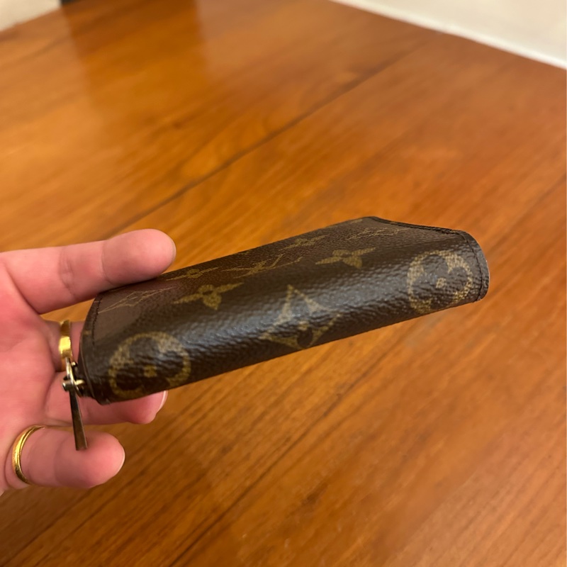 LV 花紋ㄇ拉零錢包-17