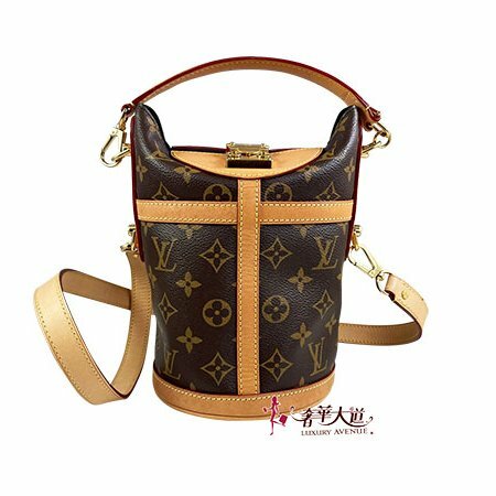 ＊奢華大道國際精品＊【L3420】LV原花 DUFFLE 薯條包手提/斜背兩用包 M43587