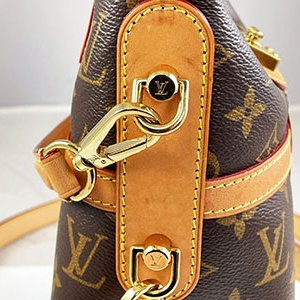 ＊奢華大道國際精品＊【L3420】LV原花 DUFFLE 薯條包手提/斜背兩用包 M43587-6