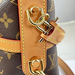 ＊奢華大道國際精品＊【L3420】LV原花 DUFFLE 薯條包手提/斜背兩用包 M43587-7