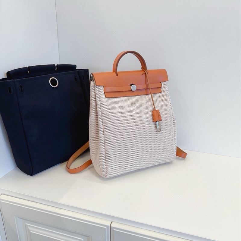 ✨Hermes Herbag31 豎版後背包 裡外乾淨 98新🍁-5