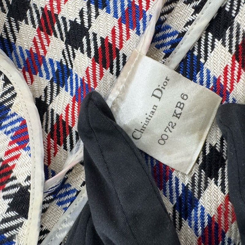 Dior 復古格紋西裝外套🧥 vintage 二手 中古-16