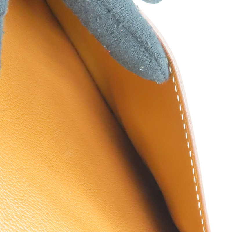 金棕色 Evercolor牛皮 Roulis 23 肩背包 Z刻 金扣【HERMES 愛馬仕】-7