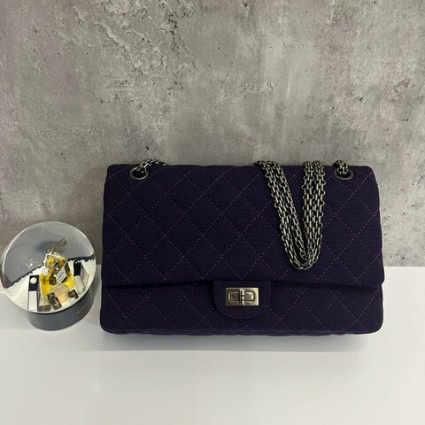 Chanel 2.55 中號 斜背包 複古銀釦