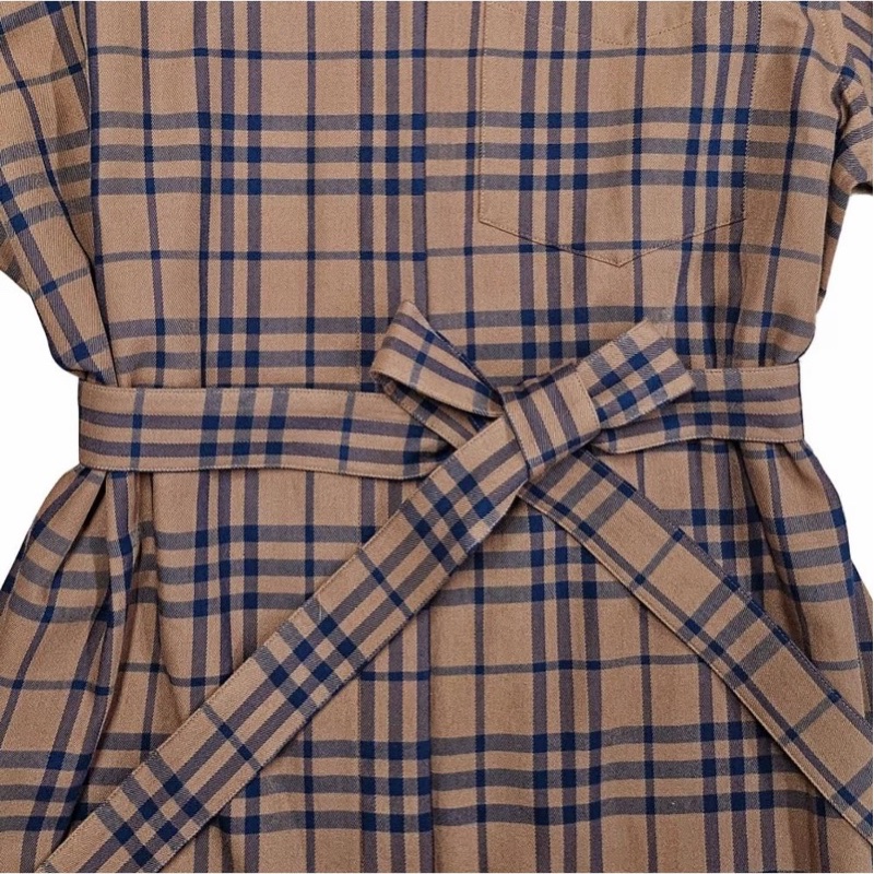 Burberry 女士 襯衫式連衣裙UK-8 UK-14碼-3