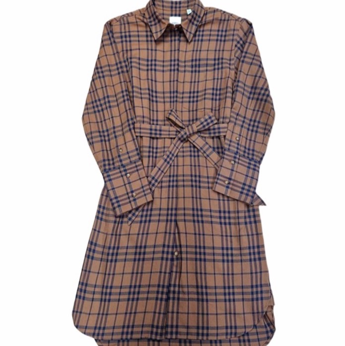 Burberry 女士 襯衫式連衣裙UK-8 UK-14碼-4