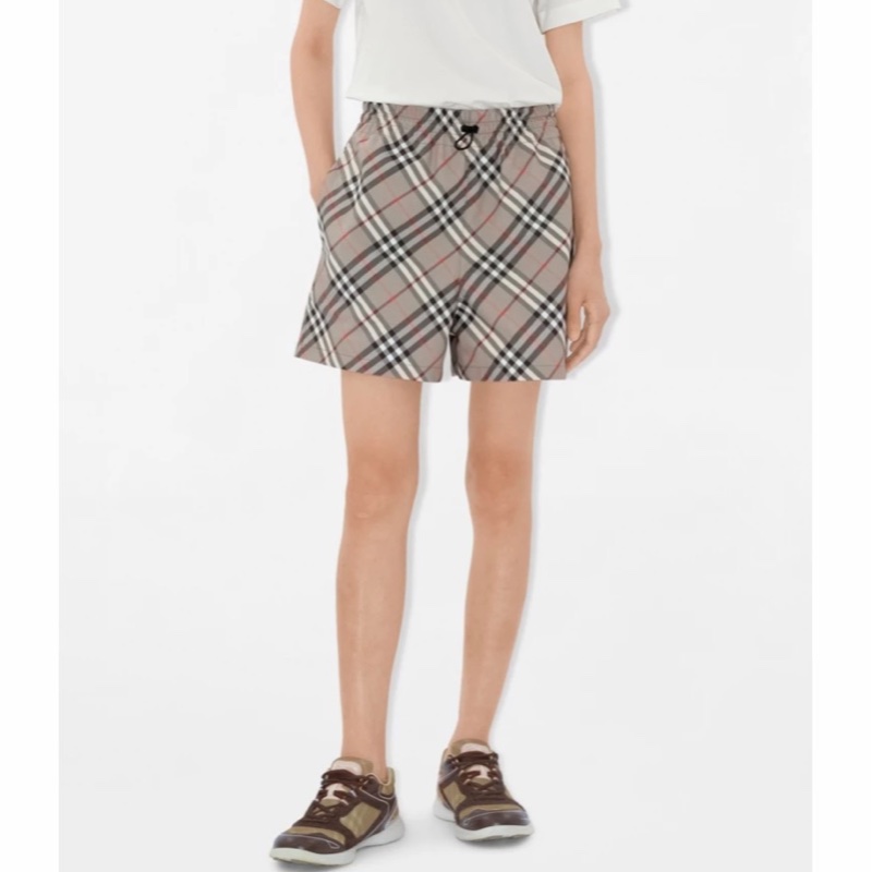 Burberry 女士 格紋短褲UK-4 UK-6 UK-8碼-1